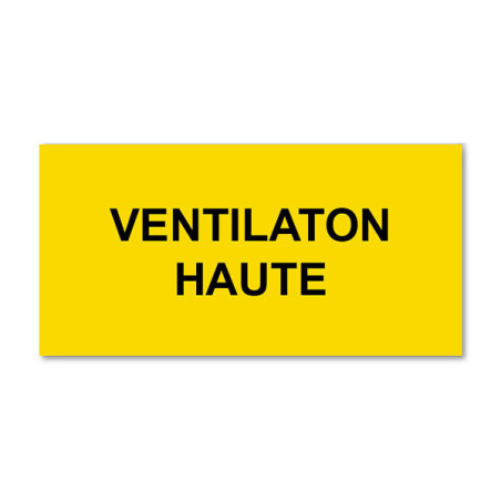 Chaufferie - Plaque de ventilation haute - Signalisation essentielle et sécurisée_0