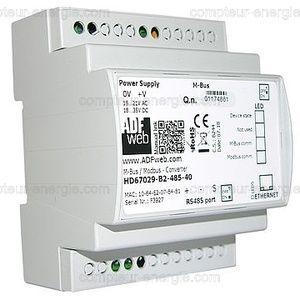 Convertisseur passerelle pour réseau modbus à réseau knx adfweb - modbus / knx_0