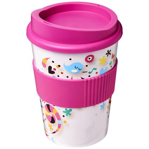 Gobelet Brite-Americano Medio 300 ml - bandeau antidérapant - isotherme - fabriqué au Royaume-Uni_0