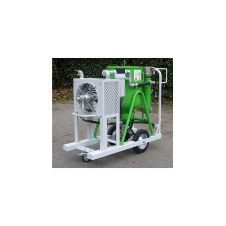 Hydrogommeuse sur skid ACF SL28 - professionnelle pour grandes surfaces, 24L, buse Ø 5mm incluse_0