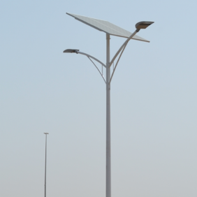 Lampadaire urbain solaire le parky / led / 60 w / en acier galvanisé_0