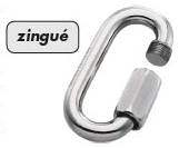 LEVAC MAILLON RAPIDE PETITE OUVERTURE ZINGUÉ DIAMÈTRE 2.5 MM : (5190AAG)