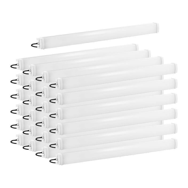 LOT DE 25 RÉGLETTE LED ÉTANCHE -40 WATTS - 120 CM - 4 400 LM - 6000-6500 K 14_0006120_0