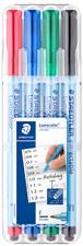 MARQUEUR CORRECTABLE 305F LUMOCOLOR, ÉTUI DE 4 - LOT DE 2