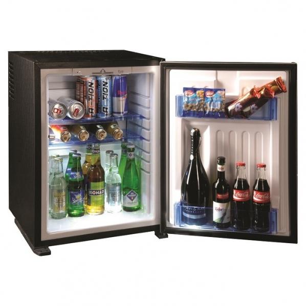 Minibar hôtel à absorption 40L - Capacité 38 litres - Thermostat ajustable et éclairage LED_0