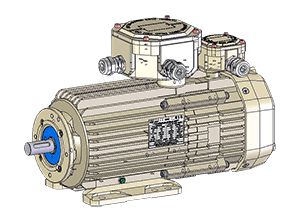 Moteur atex - expow - moteur de ventilation triphasé 230/400v_0