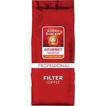 PAQUET DE 1 KG DOUWE EGBERTS CAFÉ MOULU GOURMET FILTER (ROUGE)