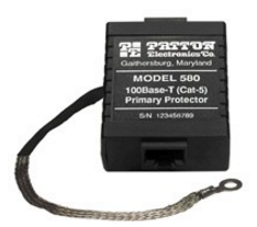 Patton 570 / 580 - Parasurtenseur Ethernet 10/100 Mbps avec POE et protection Cat 5_0