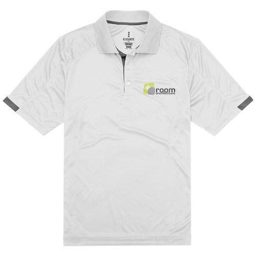Polo Cool Fit manches courtes pour homme Kiso 39084014 - Protection UV UPF 15-39 - 100% micro polyester respirant_0
