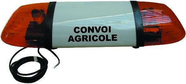 RAMPE 2 GYROPHARES CONVOI AGRICOLE