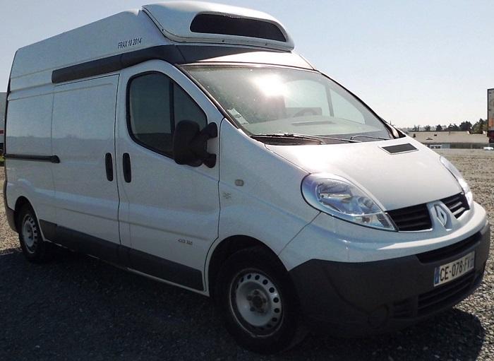 Renault Trafic Frigo 115 DCI - 4 à 8 m³ - Groupe route secteur 220 volts - Penderie viande_0