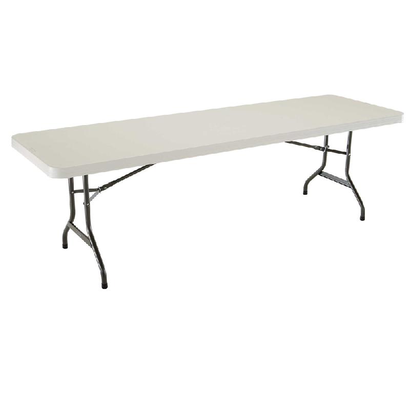 Table pliante rectangulaire 244cm / 10 personnes_0