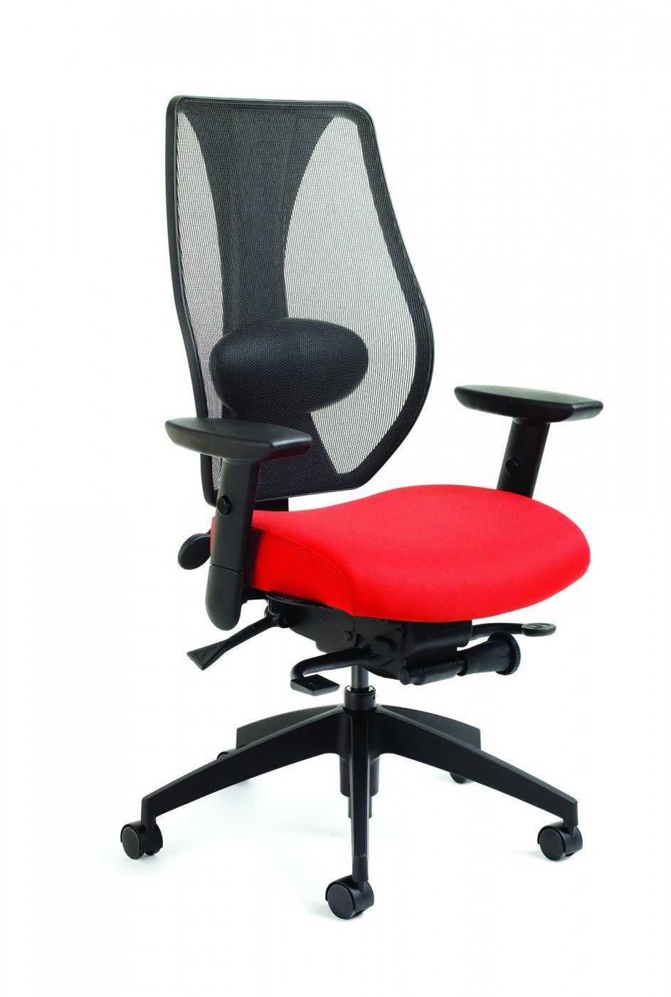 Tcentric Hybride - Chaise de bureau ergonomique - Synetik Ergodesign - Dimensions 19 po l x 25 po h_0