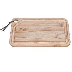 Tramontina - Planche à découper Kitchen 49x28x1,8cm en bois de teck massif - Marron 13333-352_0