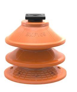 Ventouse ronde BXF105P - Polyuréthane PU60 - 197,9g - Pour tôle grasse_0