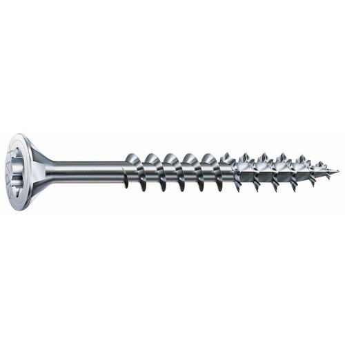VIS À BOIS AGGLOMÉRÉ TORX - FILETAGE PARTIEL - 4,5X40 MM - 500 PIÈCES - WIROX SPAX