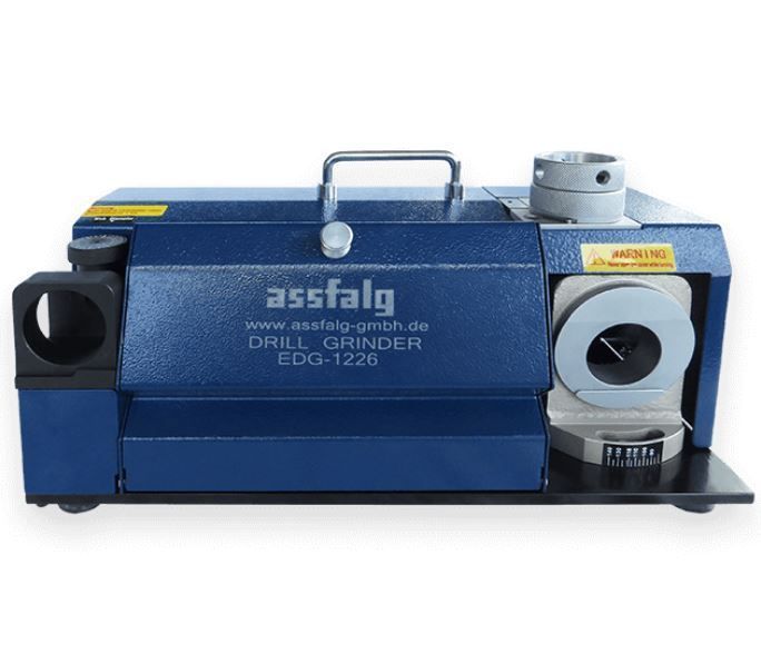 Affûteuse pour forets hélicoïdaux ARS ou métal dur - EDG 213 ou EDG 1226 - angle réglable 90° à 140°_1