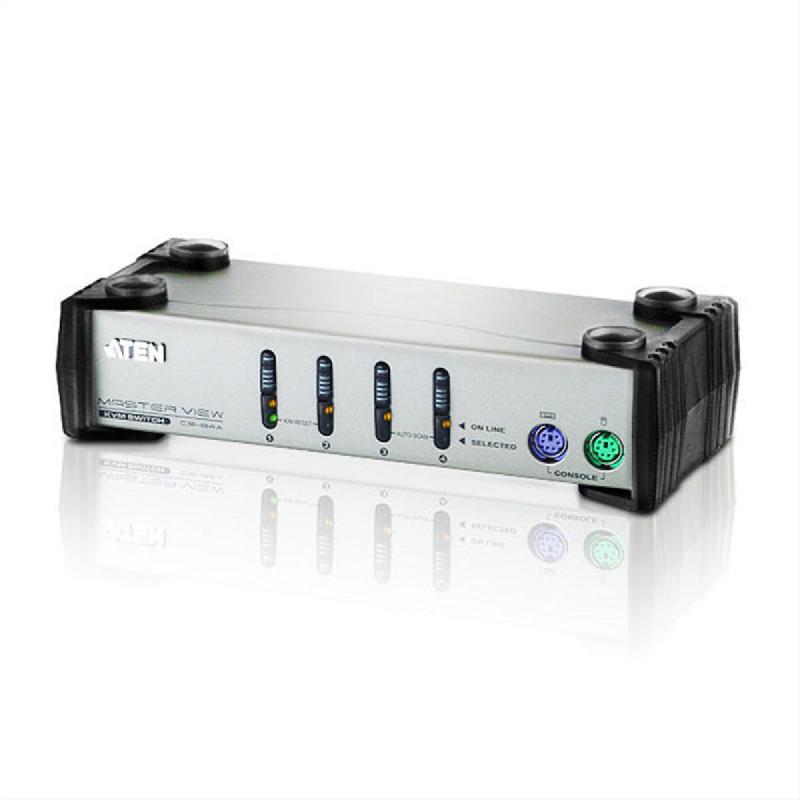 Aten cs84a commutateur kvm vga ps/2 à 4 ports_0