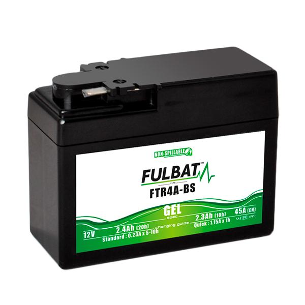 BATTERIE MOTO GEL YTR4A-BS / FTR4A-BS 12V 2.3AH_0