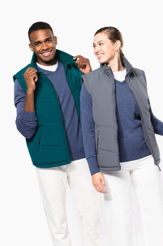 Bodywarmer doublé polaire unisexe - Réf: K6118 - Kariban - Polyester microfibre_0