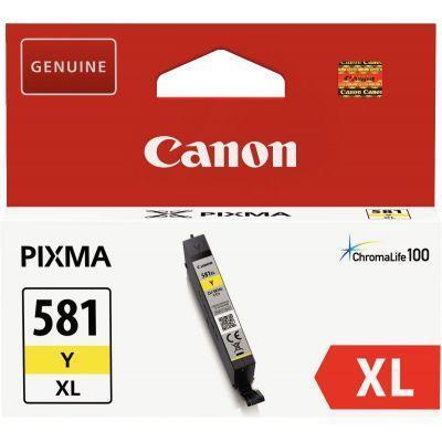 Cartouche d'encre CANON CLI581XLY - jaune haute capacité - fabricant CANON BUREAUTIQUE_0