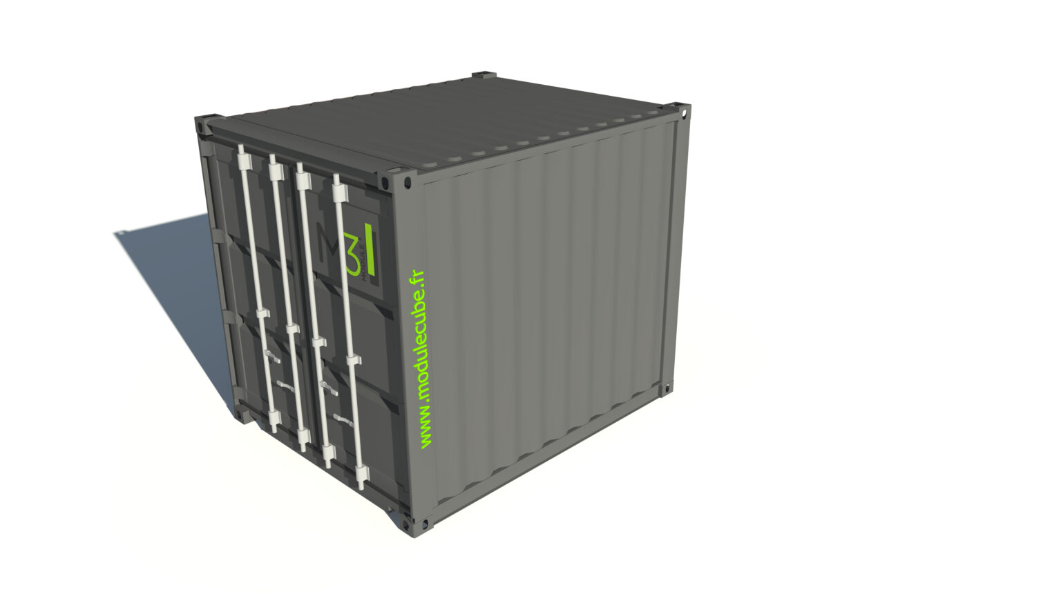 Conteneur de stockage 10 pieds - Étanche et Sécurisé - High Cube - Norme ISO - Acier Corten_0