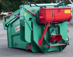 Dpp23 - désileuse pailleuse portée 2.3 m³ - Sirot avec goulotte latérale et boîtier bi-vitesse_0