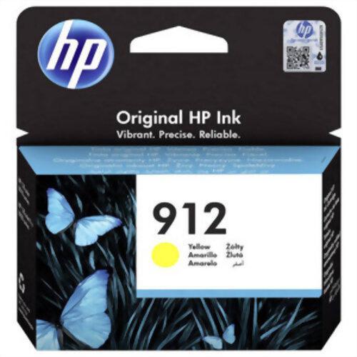 Hp 912 cartouche d'encre jaune authentique (3yl79ae) pour hp officejet pro 8010 series / 8020 series_0