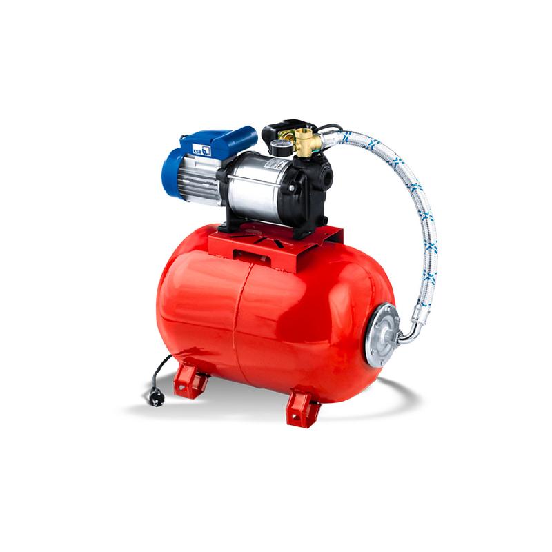 Pompe Aquajet 102 20 M - Surpresseur d'eau DAB avec réservoir 20L - 0,75kW  3,6m3/