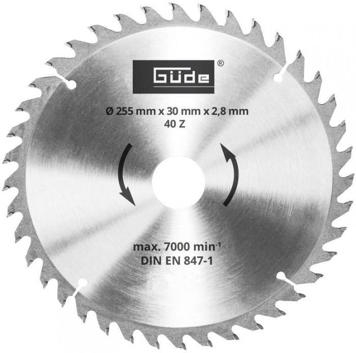 Lame de scie carbure - 255 x 30 mm pour g55258-g55173-g55269-g55262_0