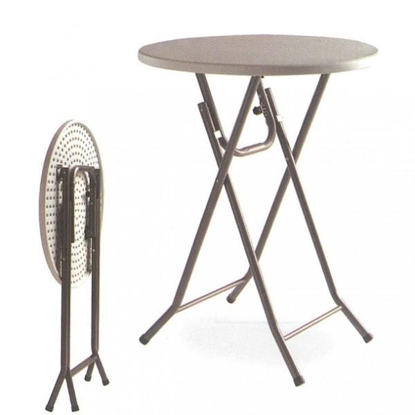 Table mange debout pliante - Pratique & Légère Ronde Ø 78 cm_0