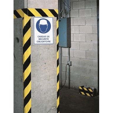Marquage au sol pour entrepôt - Ruban adhésif de signalisation intérieure - Conditionnement : 1 rouleau de 33 m - Direct Signalétique_0