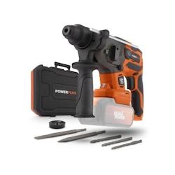 Marteau Perforateur Sans Fil 40v 5j Sds-plus Brushless + 5 Accessoires - Dual Power Powdp15680 - Livré Sans Batterie Ni Chargeu - 5400338094279_0