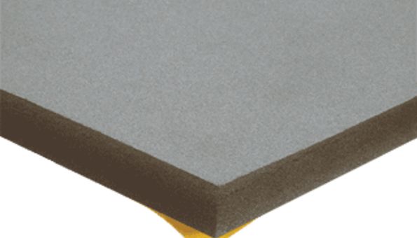 Mousse strasonic tenue au feu m1 - absorbeur de bruit - paulstra - plaques de dimension 500 x 500 mm - f3 841007_0