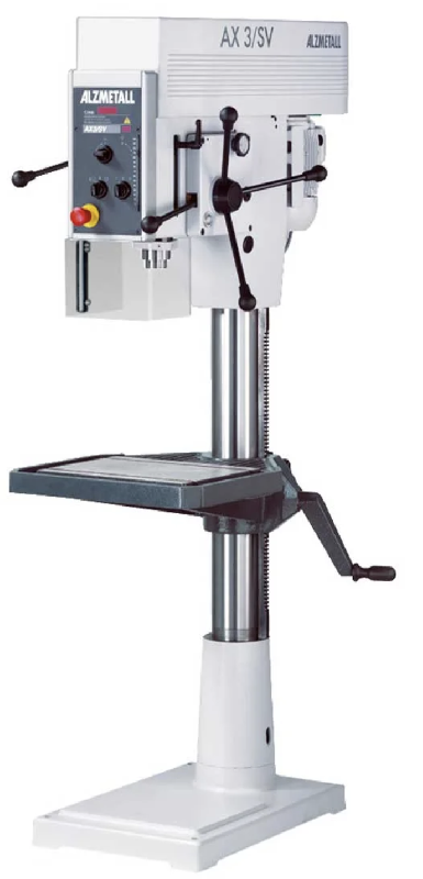 Perceuse à colonne AX 3/SV Classic ALZMETALL - Haute performance, taraudage standard, garantie 2 ans_0