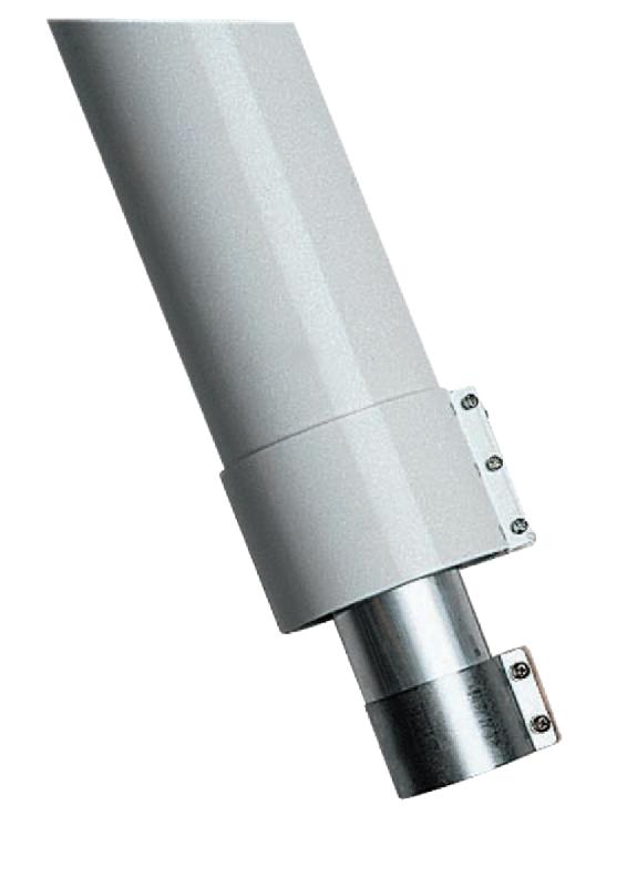 Rallonge pour ventouse 1 mètre - Aluminium - LUNA ST - Diamètre 60/100 - Réf. C14059510_0