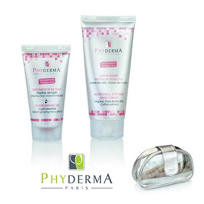 Set crème mains 100ml Karité Bio + sublimateur de teint 50ml publicitaire - Made in France - Sans paraben_0