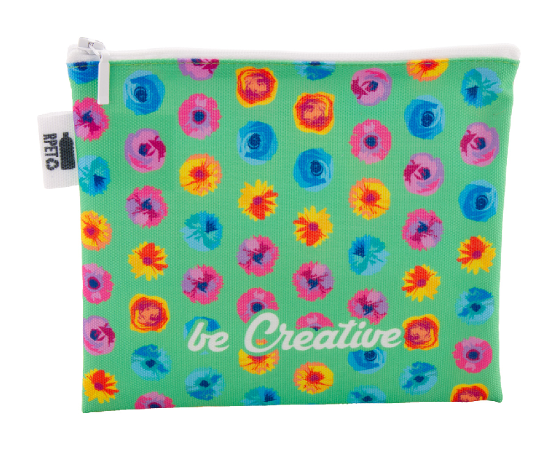 Trousse de maquillage personnalisée - polyester RPET 600D - impression sublimation_0