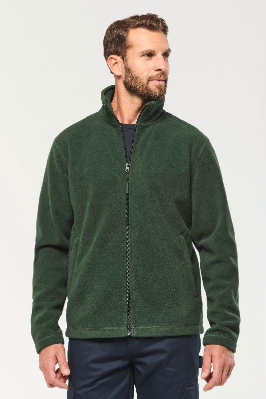 Veste micropolaire zippée homme - Réf: WK903 - WK. Designed To Work - 100% polyester antiboulochage_0