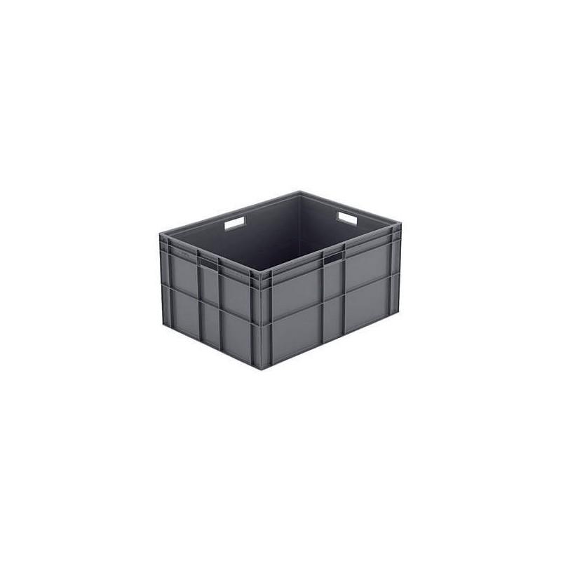 Bac Allibert 21162 - Gerbable norme Europe 162 litres - Fond et parois pleins - Dim. 800x600x412 mm_0
