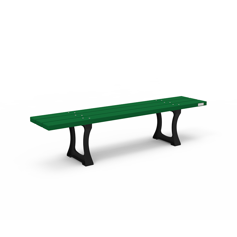 Banquette Fusion - L.1800 mm - Piètement noir - STD-AD-BQ-02 - Finition standard marron, gris, noir, sable_0
