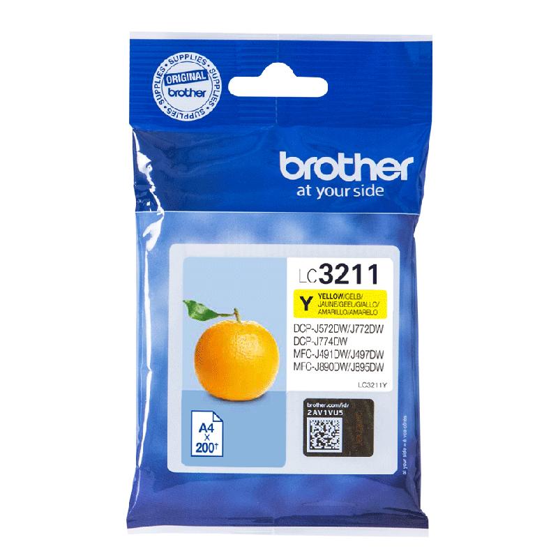 Brother LC3211Y - Cartouche d'encre originale - Jaune_0