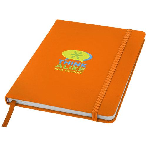 Carnet de notes A5 Spectrum - couverture rigide avec fermeture élastique et 96 feuilles lignées_0