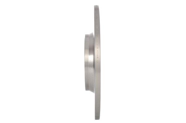 Disque de frein arrière Bosch 0986479194 - boîte de 2 disques - type plein - 5 trous - épaisseur 12mm_0