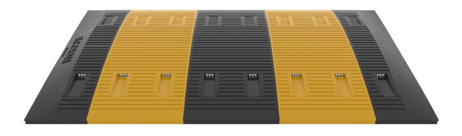 Ecobam RDV 60 - Ralentisseur de vitesse en fonte avec système de fixation inviolable - Hauteur maximale 60 mm_0