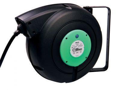 Enrouleur électrique à rappel automatique à ressort - 12m - Câble H07RN-F 5G2,5 mm² - P815_0