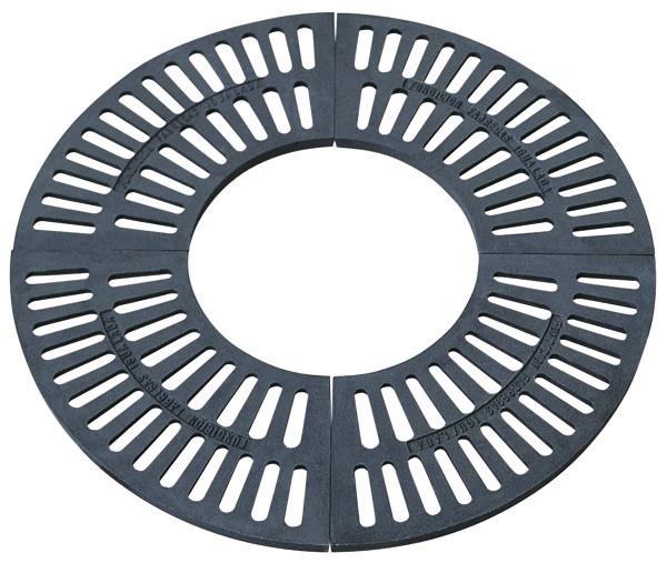 Grille d'arbre en fonte ronde - Disponible en 3 dimensions_0
