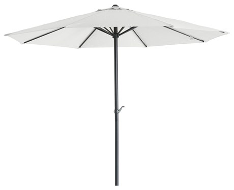 PARASOL CENTRÉ MÉRIDA 3M BLANC