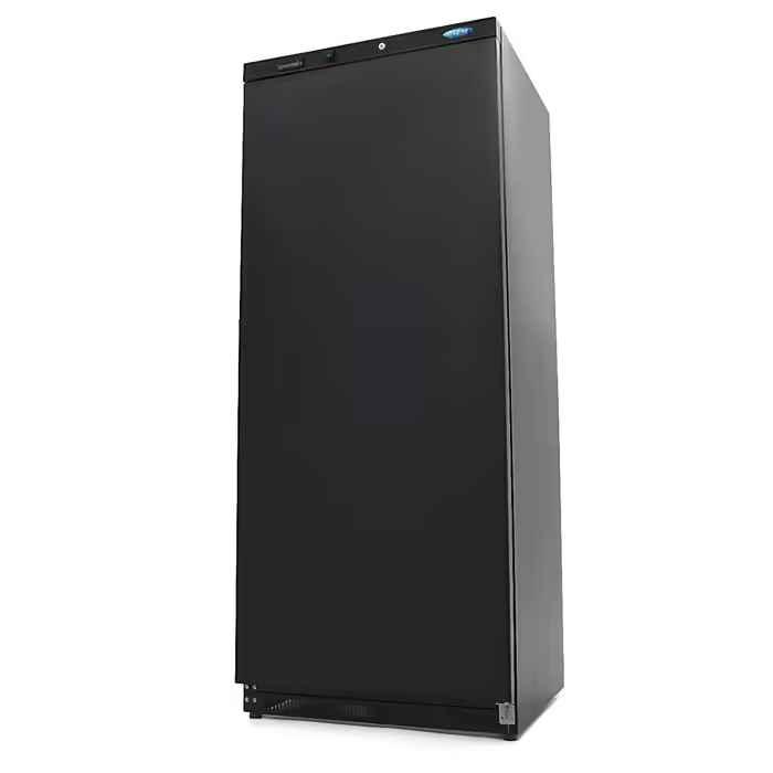 Réfrigérateur - 600 L - 4 étagères réglables - noir- MAXIMA_0