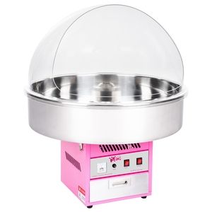 RCZK-1200XL - Machine à barbe à papa professionnelle - Royal Catering - Acier inoxydable - Rendement 1 barbe à papa/minute (12 à 18 g)_0